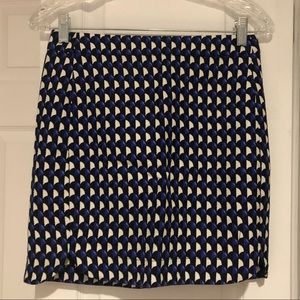 JCrew patterned skirt